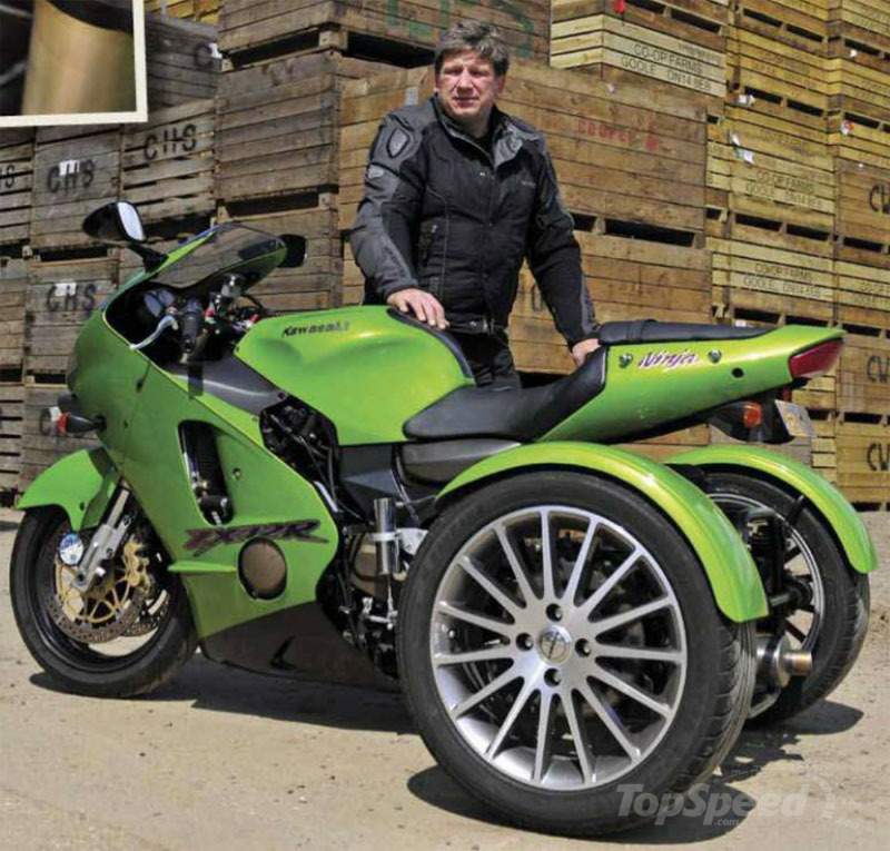 Kawasaki ZX 12R Trike